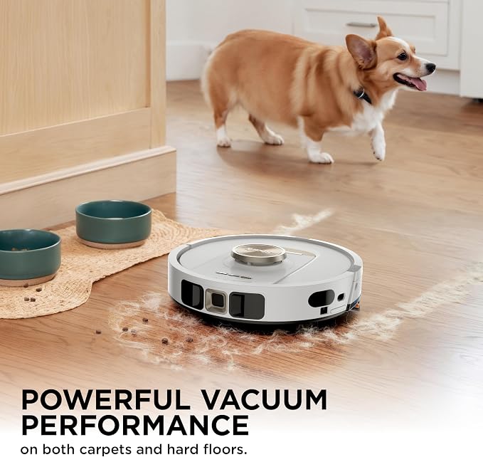 Stratos 2-in-1 Robot Vacuum & Mop with 25+ Hands-Free Features & NeverTouch Self-Cleaning Base, Precision Mapping, alternate