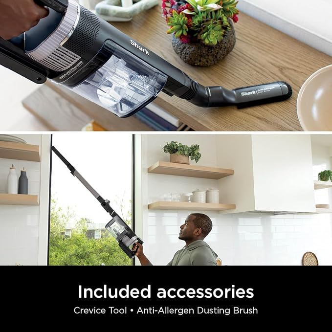 Stratos Cordless Vacuum with Clean Sense IQ and Odor Neutralizer, MultiFlex Wand, Includes Crevice Tool & Anti-Allergen