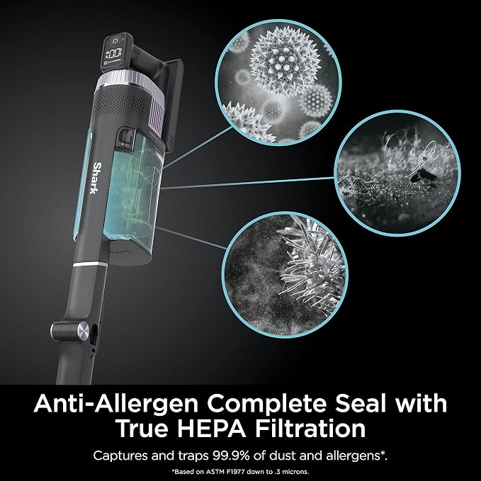 Stratos Cordless Vacuum with Clean Sense IQ and Odor Neutralizer, MultiFlex Wand, Includes Crevice Tool & Anti-Allergen