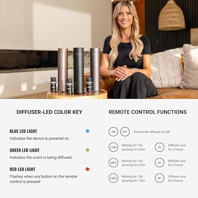 Studio Pro Essential Oil Diffuser - 600 sq ft Coverage, Wired & Portable with Remote - Cold-Air Diffusion, alternate product