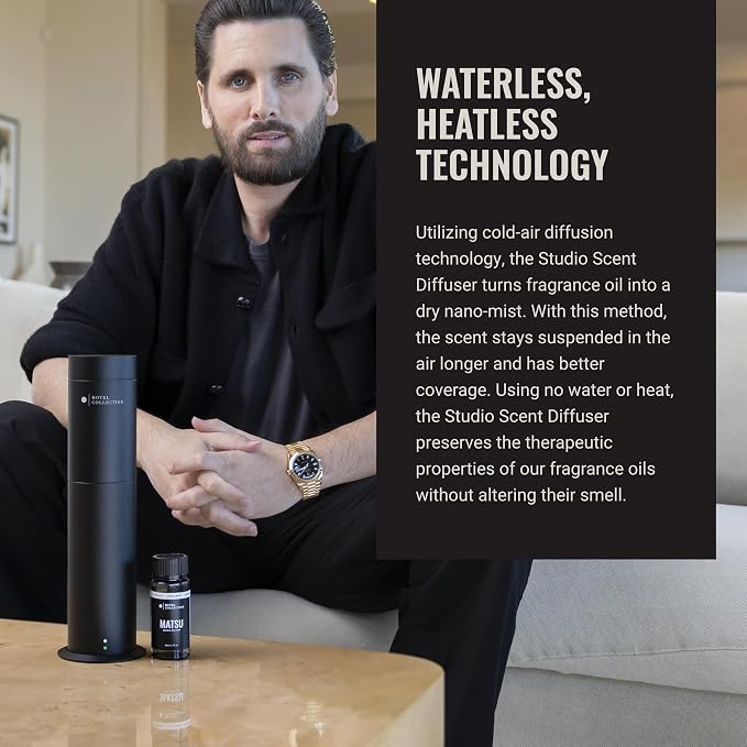 Studio Pro Essential Oil Diffuser - 600 sq ft Coverage, Wired & Portable with Remote - Cold-Air Diffusion, alternate product