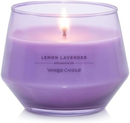 Studio Scented Candle with up to 50 Hour Burn Time, Premium Plant Wax Blend for Consistent Burn, 10 oz Jar Candle with Room