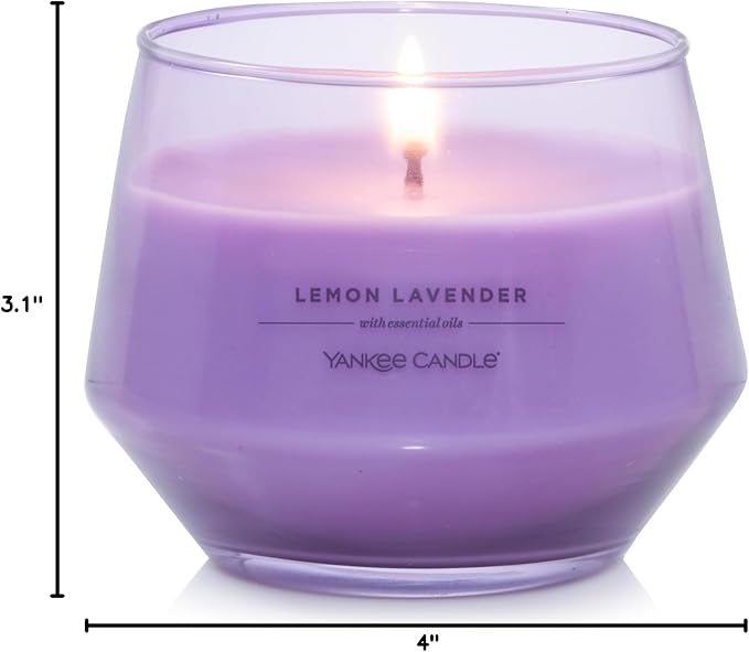 Studio Scented Candle with up to 50 Hour Burn Time, Premium Plant Wax Blend for Consistent Burn, 10 oz Jar Candle with Room