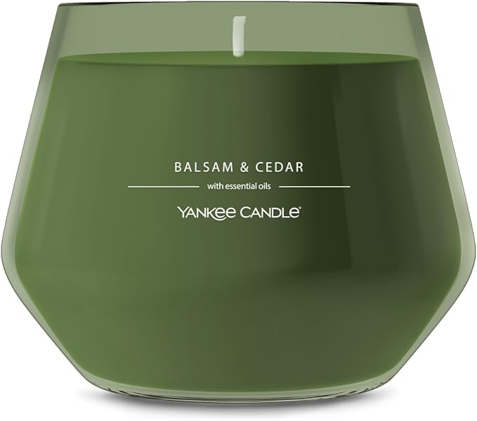 Studio Scented Candle with up to 50 Hour Burn Time, Premium Plant Wax Blend for Consistent Burn, 10 oz Jar Candle with Room
