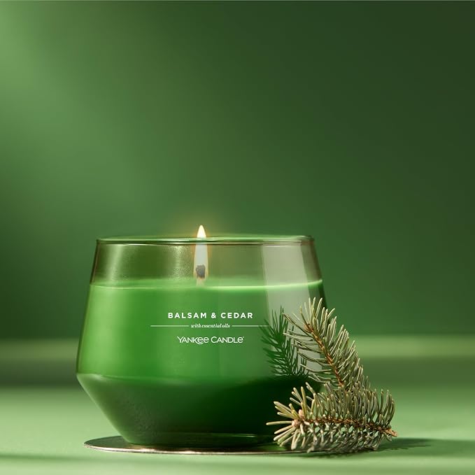 Studio Scented Candle with up to 50 Hour Burn Time, Premium Plant Wax Blend for Consistent Burn, 10 oz Jar Candle with Room