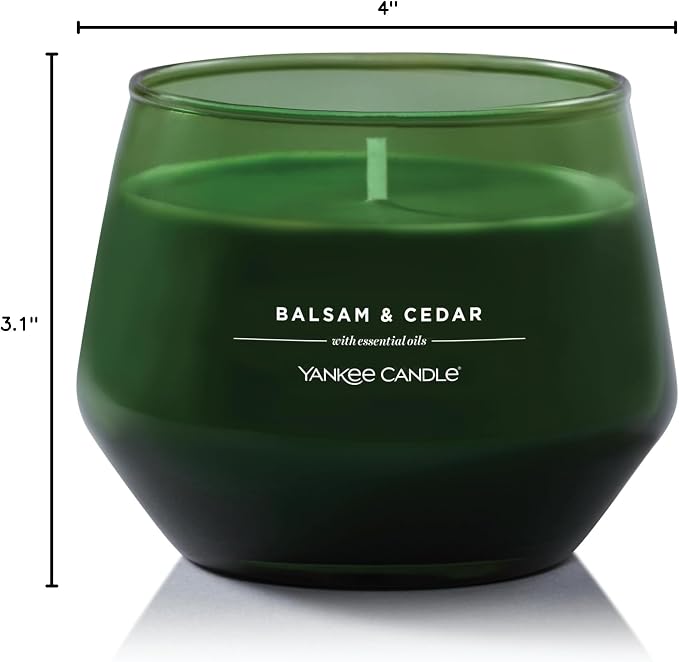 Studio Scented Candle with up to 50 Hour Burn Time, Premium Plant Wax Blend for Consistent Burn, 10 oz Jar Candle with Room