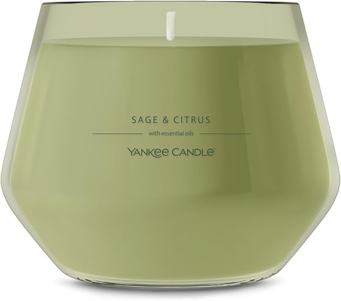 Studio Scented Candle with up to 50 Hour Burn Time, Premium Plant Wax Blend for Consistent Burn, 10 oz Jar Candle with Room