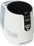 SU-9210A: Digital Evaporative Humidifier, Black and Off White, 8.82W x 13.86D x 11.18H in, product image
