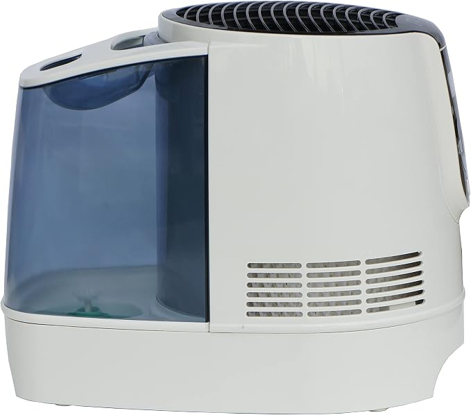 SU-9210A: Digital Evaporative Humidifier, Black and Off White, 8.82W x 13.86D x 11.18H in, alternate product view 2