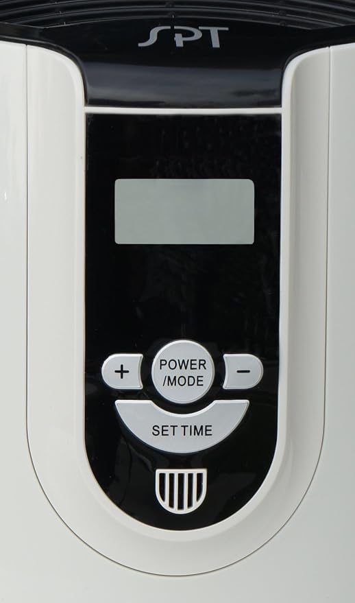 SU-9210A: Digital Evaporative Humidifier, Black and Off White, 8.82W x 13.86D x 11.18H in, alternate product view 3