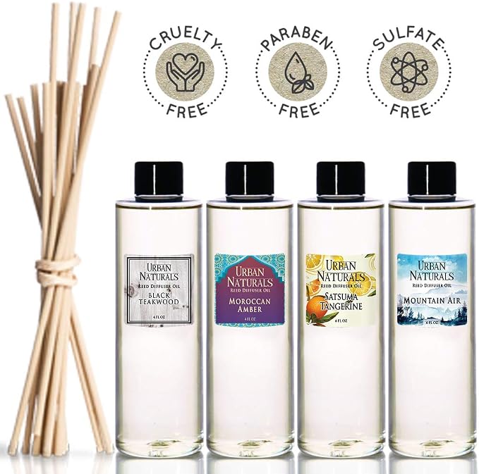 Sugar Cookies Oil Reed Diffuser Refill with Free Set of Reed Sticks – Freshly-Baked, alternate product view 3