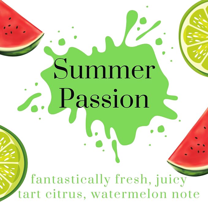Summer Passion Scent Reed Diffuser Set with Sticks 3.4 fl oz (Pack of 3), alternate product view 2