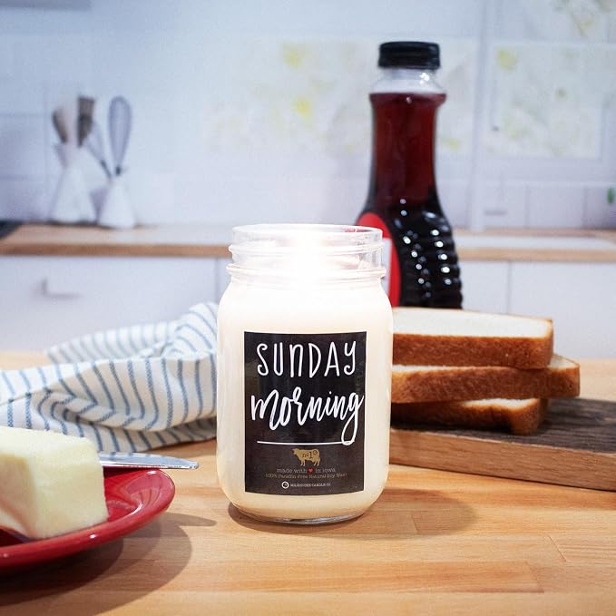 Sunday Morning - 13oz Beeswax and Soy Candles - Farmhouse Collection - 100% Natural, alternate product view 7
