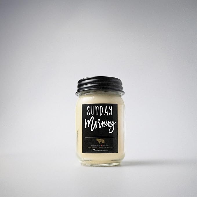 Sunday Morning - 13oz Beeswax and Soy Candles - Farmhouse Collection - 100% Natural, alternate product view 8