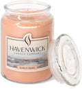 Sunlit Sand Soy Blend 22-oz Large Jar Candle, Long Lasting 110-130 Hour Burn Time with Single Cotton Wick, product image