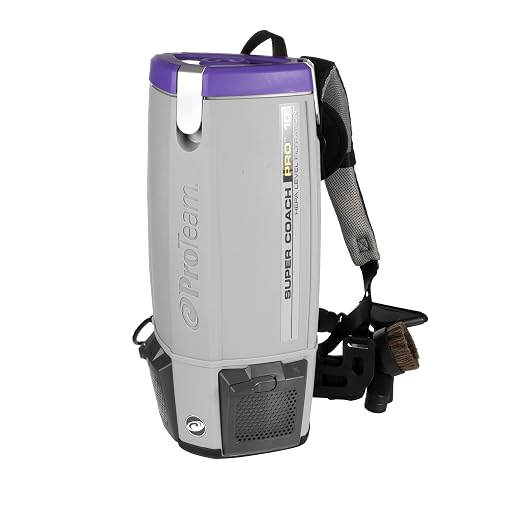Super Coach Pro 10 Backpack Vacuum Commercial with 2 Piece Wand Tool Kit, 10 Quart, Corded,107304, alternate product view 3
