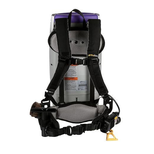 Super Coach Pro 10 Backpack Vacuum Commercial with 2 Piece Wand Tool Kit, 10 Quart, Corded,107304, alternate product view 4