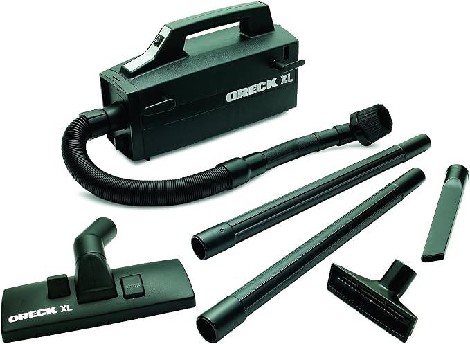 Super-Deluxe Compact Canister Vacuum Cleaner, product image