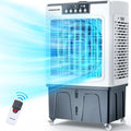 Swamp Cooler, 3100CFM Evaporative Air Cooler with 3 Modes & Wind Speeds, 120°Oscillation, 24H Timer, Portable Outdoor Air
