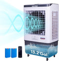 Swamp Cooler, 7500 CFM Evaporative Air Cooler with 3-Speed, Remote Control, 24H Timer, 13.2 Gallon, 9 FT Cord, Portable swamp