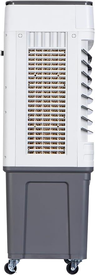 Swamp Cooler Air Conditioner with 11.2 Gal Water Tank, 37 Inch Evaporative Air Cooler With 3 Speeds,2 Modes, Led Light,Remote