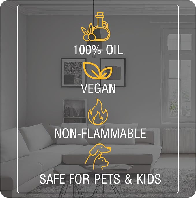 Symphony - Pure Essential Oil for Waterless Diffusers - Lemon, Pear, Tea, Jasmine - Aromatherapy, Pure Natural Oil, Diffuser
