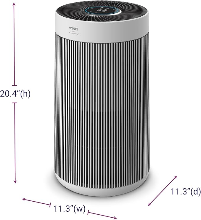 T810 Air Purifier for Home Extra Large Room Up to 1968 Ft2 in 1 Hr With Smart Wi-Fi, Air Quality Monitor, True HEPA, Carbon