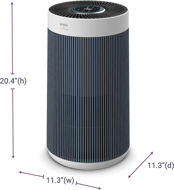 T830 Air Purifier for Home Extra Large Room Up to 1968 Ft2 in 1 Hr With Smart Wi-Fi, Air Quality Monitor, True, alternate