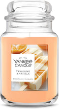 Tangerine & Vanilla, Scented Candle, 22oz Large Jar with up to 150 Hour Burn Time, Giftable 22oz, product image