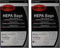 Technologies Canister Hepa Bags, Compatible with Simplicity Jack Jill Moonlight, Sunburst Vacuum Cleaners, 12 Vacuum