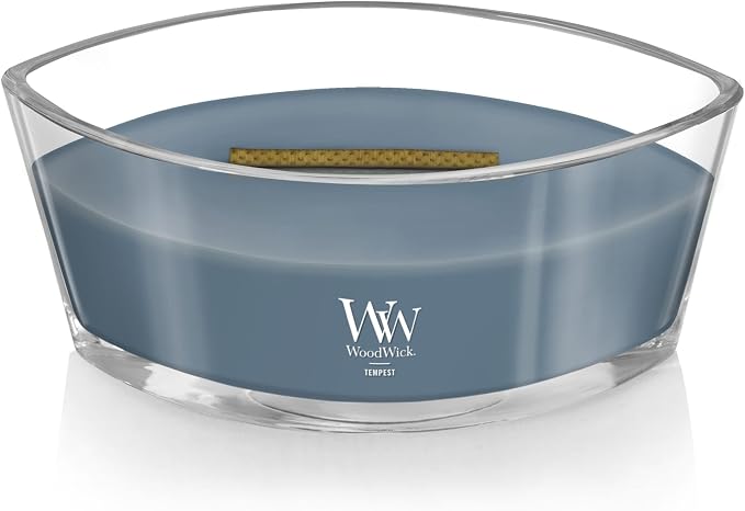 Tempest Gifts for Women and Men, 16 oz Ellipse Candle with Crackling Wick, alternate product view 2