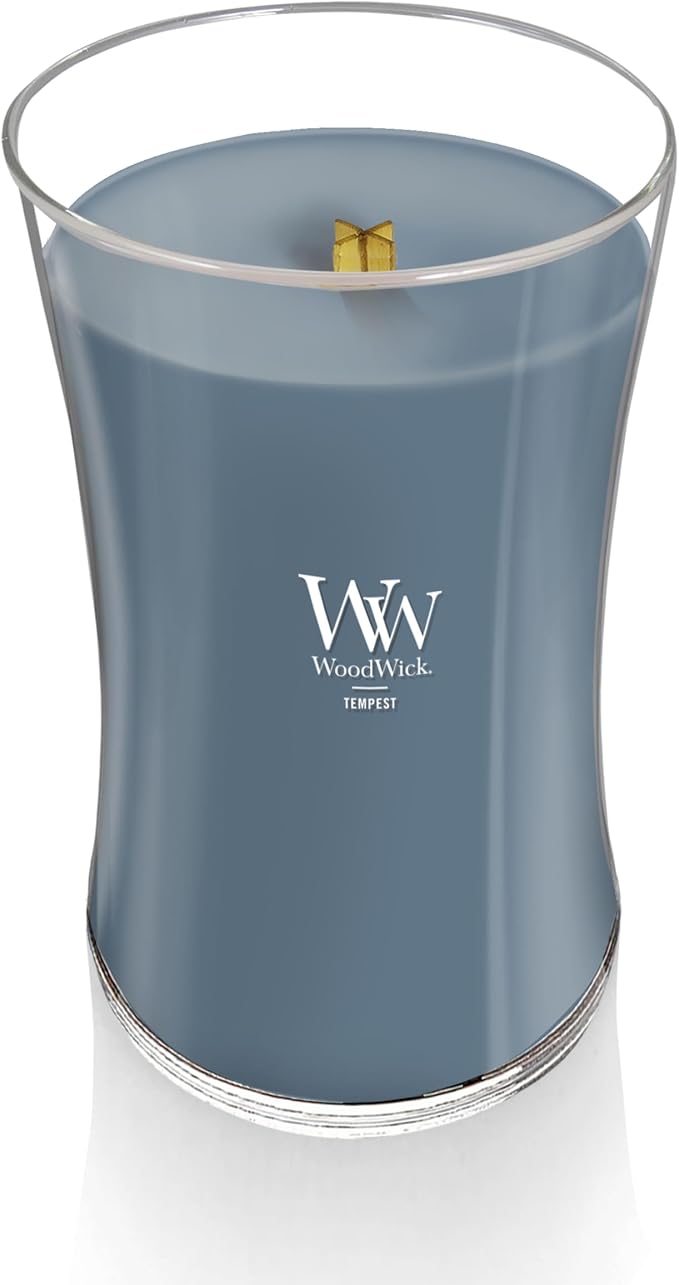 Tempest Gifts for Women and Men, 21.5 oz Large Hourglass Candle with Crackling Wick, alternate product view 3