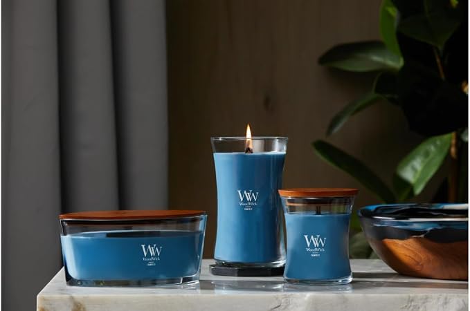 Tempest Medium Hourglass Candle, alternate product view 4