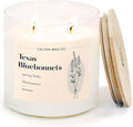 . Texas Bluebonnets 2 Wick Scented Candle - 37 Hour Burn - Luxury made from natural materials Soy Wax Candles, product image
