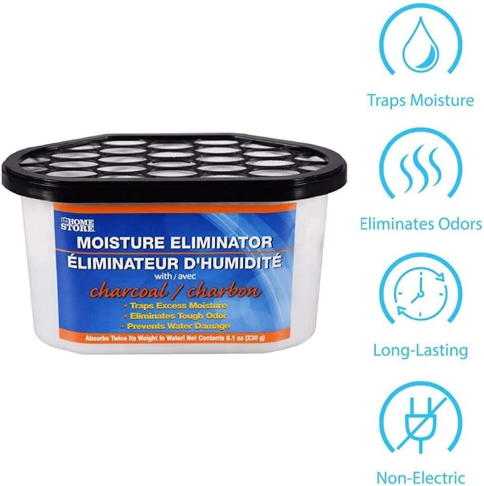 The Moisture and Odor Eliminator/Absorber with Charcoal4pack, alternate product view 2