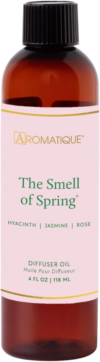 The Smell of Spring Diffuser Oil – 4 fl oz Floral Reed Diffuser Refill, Hyacinth, Jasmine & Rose Home Fragrance, product