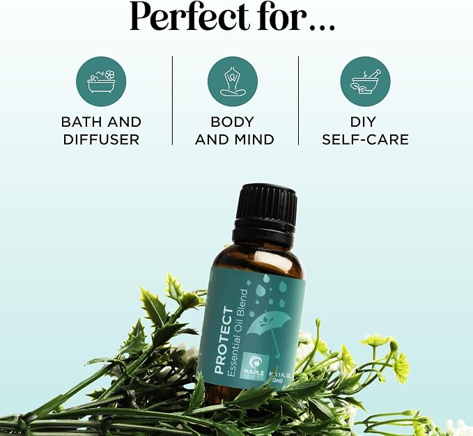 Thieves Myth Essential Oil Blend - Purification Essential Oil Blend for Diffuser of Undiluted Cinnamon Eucalyptus Lemon