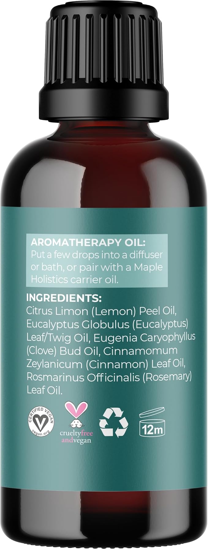 Thieves Myth Essential Oil Blend - Purification Essential Oil Blend for Diffuser of Undiluted Cinnamon Eucalyptus Lemon