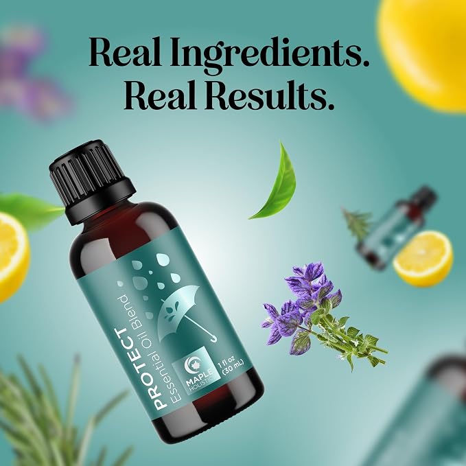 Thieves Myth Essential Oil Blend - Purification Essential Oil Blend for Diffuser of Undiluted Cinnamon Eucalyptus Lemon