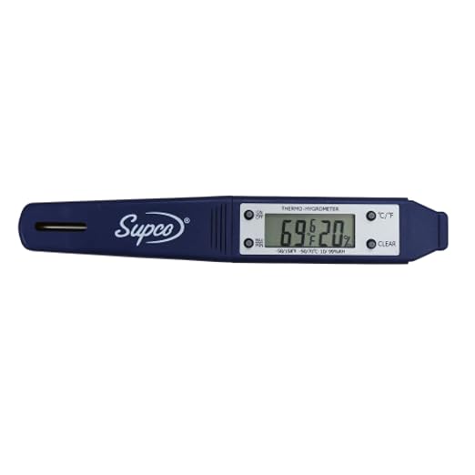 THP2 Dual Display Thermo-Hygrometer Pen, -4 to 122 Degrees F, product image