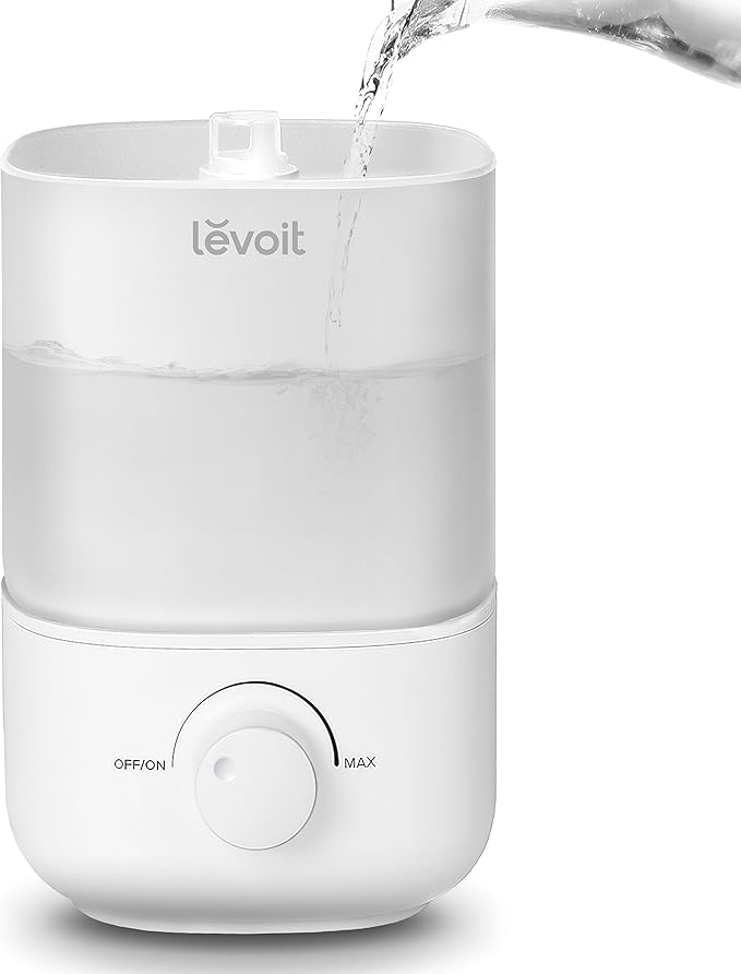 Top Fill Humidifiers for Bedroom, 2.5L Tank for Large Room, Easy to Fill & Clean, product image