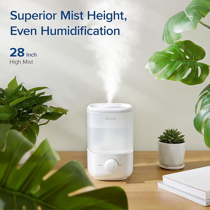 Top Fill Humidifiers for Bedroom, 2.5L Tank for Large Room, Easy to Fill & Clean, alternate product view 5