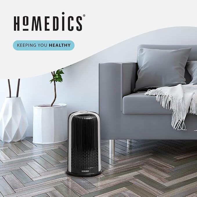 TotalClean 360-Degree HEPA-Type Air Purifier Filter Replacement, Works with AP-T10-BK and AP-T10-WT Air Purifiers, Captures