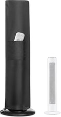 Tower Fan Cover, Waterproof Dustproof Fan Protective Cover with Pocket, Oscillating Tower Fan Covers with Remote Outdoor or