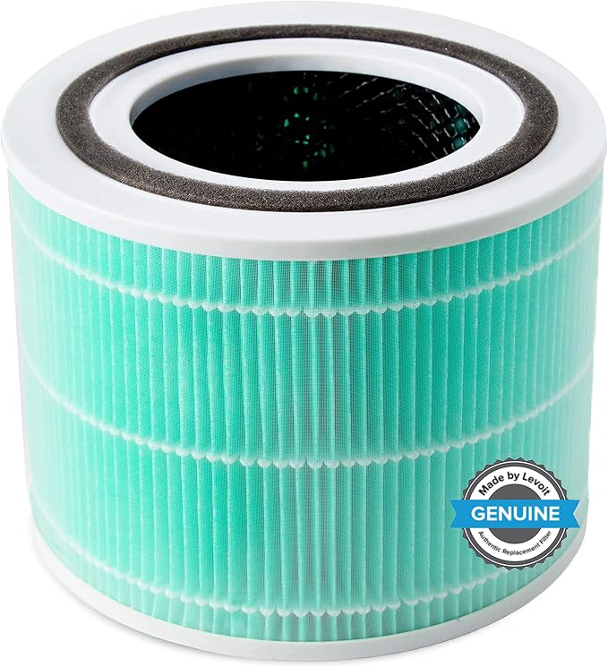 Tower Fan for Bedroom, 25ft/s Velocity 28dB Cooling Fan with Remote, Bladeless and 90° Oscillating & Core 300 Air Purifier