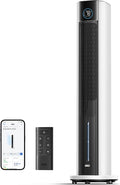 Tower Fan for Bedroom, 43" Cooling Fans That Blow Cold Air 2025 Upgraded, Evaporative Air Cooler, Quiet 85° Oscillating Floor