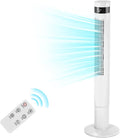 Tower Fan Portable Electric Oscillating Fan Quiet Cooling Remote Control Standing Bladeless Floor Fans 3, product image