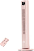 Tower Fan Portable Floor Fans 85°Oscillating Fan Quiet Cooling 12H Timer Remote Control Standing Bladeless