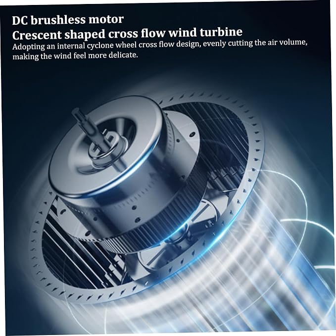 Tower Fan Portable Low-Noise Oscillating Tower Fan with 3 Wind Speeds USB Table Fans for Bedroom Living Room Office Standing