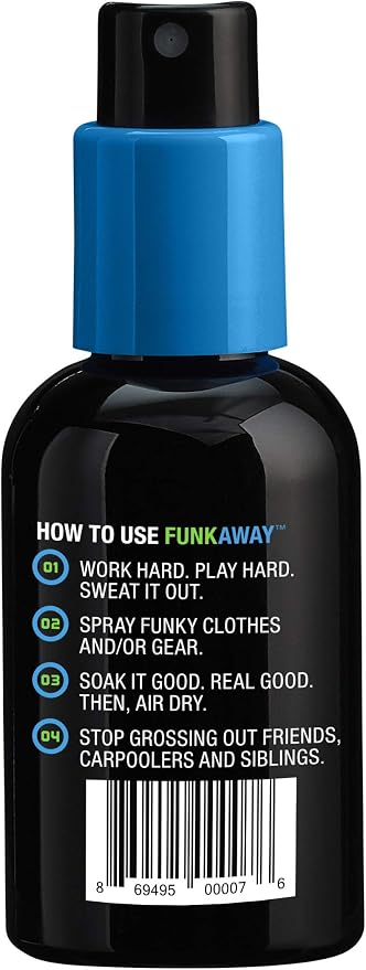 Travel Size Shoe Deodorizer Spray (3.4 oz - 3 Pack) Odor Eliminator for Shoes, Gym Bags, Clothes and Gear, product image
